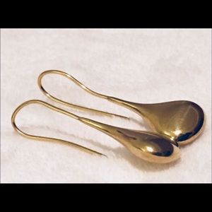 Gold Plated Drop Earrings